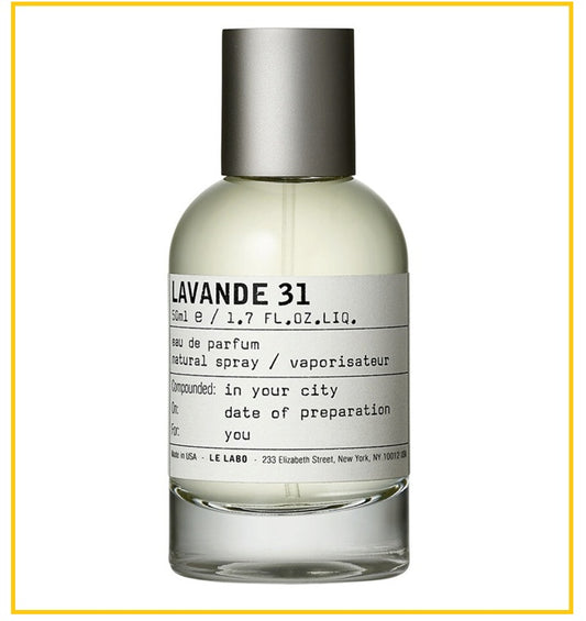 LE LABO LAVANDE 31 EAU DE PARFUM SPRAY 50ML / 100ML