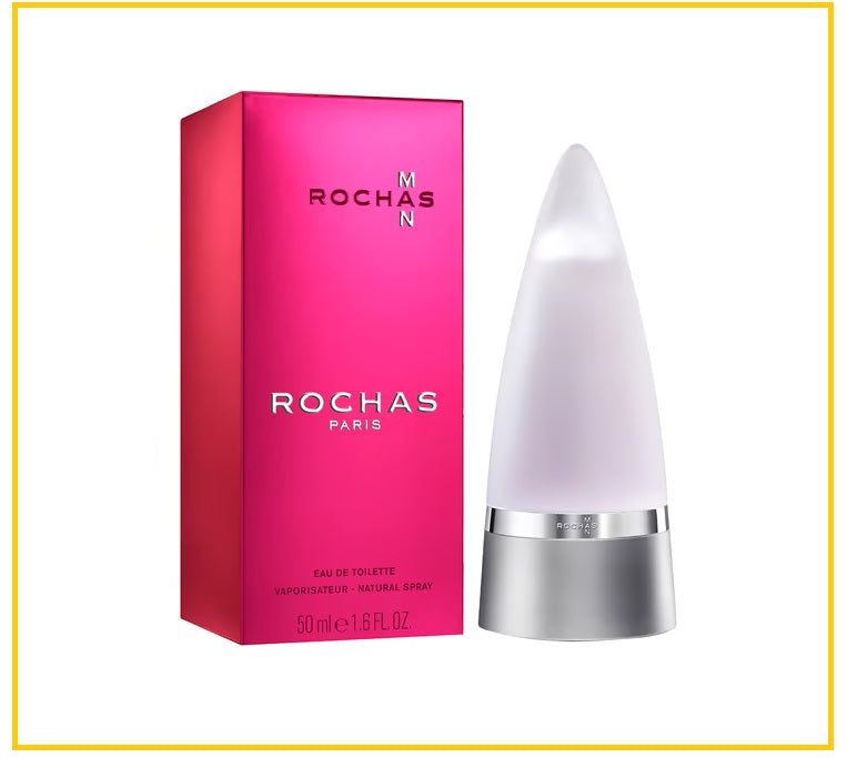 ROCHAS 羅莎男士淡香水 MAN EDT 50ML