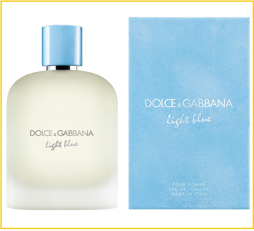 DOLCE & GABBANA D&G LIGHT BLUE POUR HOMME EDT 200ML