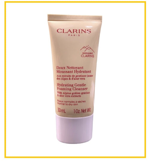 CLARINS 嬌韻詩棉花籽潔面 HYDRATING GENTLE FOAMING CLEANSER 30ML