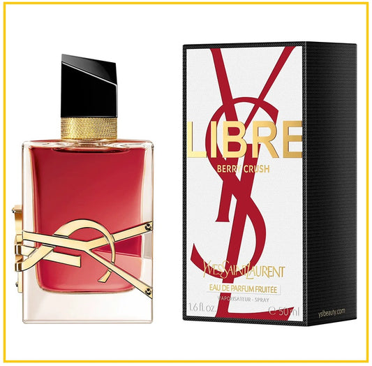 YVES SAINT LAURENT 聖羅蘭上癮莓果自由之水濃香水 YSL LIBRE BERRY CRUSH EDP 50ML