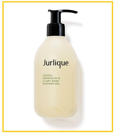 JURLIQUE Lemon Replenishing Shower Gel RESTORING LEMON GERANIUM & CLARY SAGE SHOWER GEL 300ML
