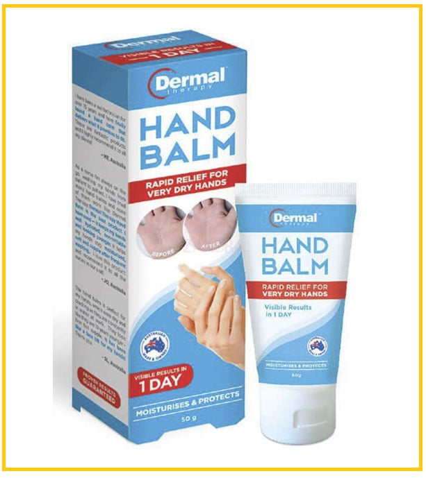 DERMAL THERAPY Hand Balm 50g - Intensive Anti-Cracking Urea Hand Cream