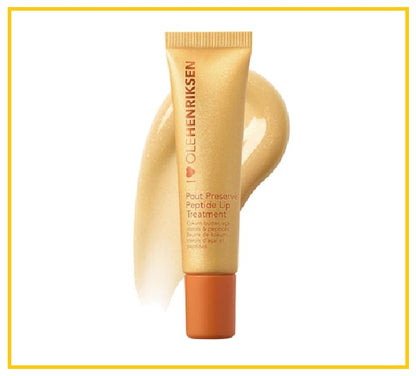 OLE HENRIKSEN Pout Preserve Hydrating Peptide Lip Treatment #Creme Brulee / #Citrus Sunshine / #Vanilla 12ml