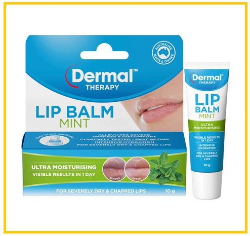 DERMAL THERAPY Anti-chapped Lip Balm Mint 10g