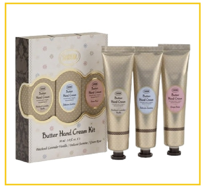 SABON Butter Hand Cream Trio Set, 30ml x3