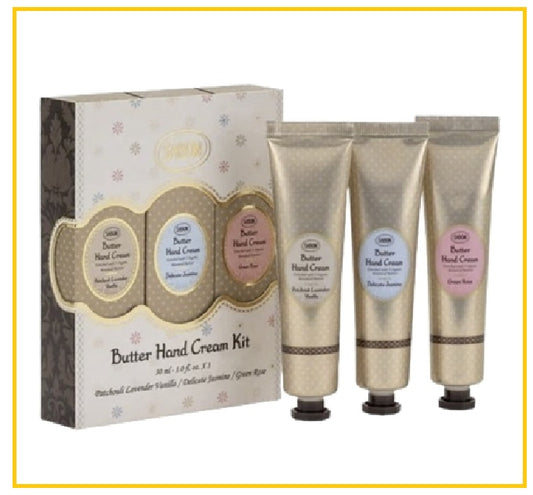 SABON Butter Hand Cream Trio Set, 30ml x3