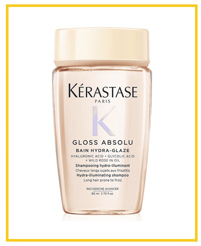 KERASTASE 卡詩釉光玫瑰洗髮精洗頭水 GLOSS ABSOLU BAIN HYDRA-GLAZE 80ML