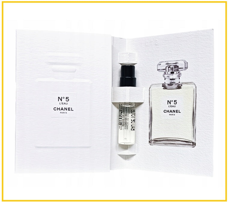 CHANEL 香奈兒五號香水小樣 N5 LEAU EDT 1.5ML