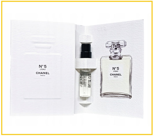 CHANEL 香奈兒五號香水小樣 N5 LEAU EDT 1.5ML
