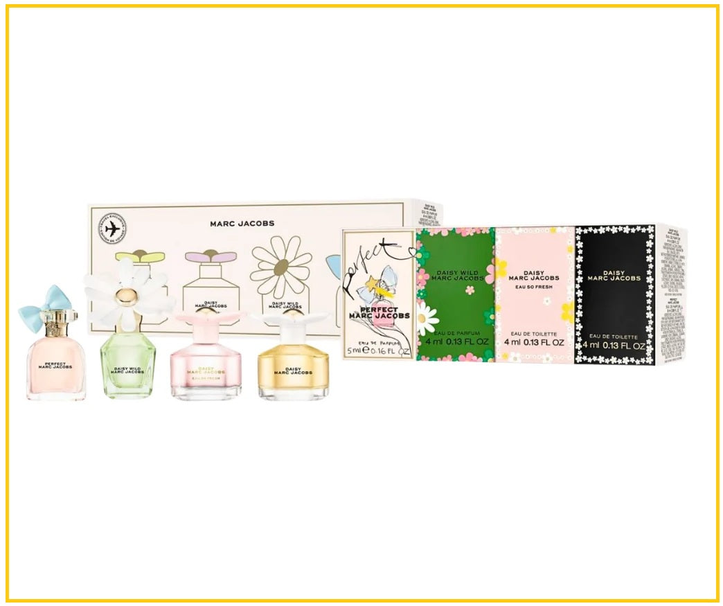 MARC JACOBS 莫傑Q版香水四件套裝 FRAGRANCE MINIATURE SET