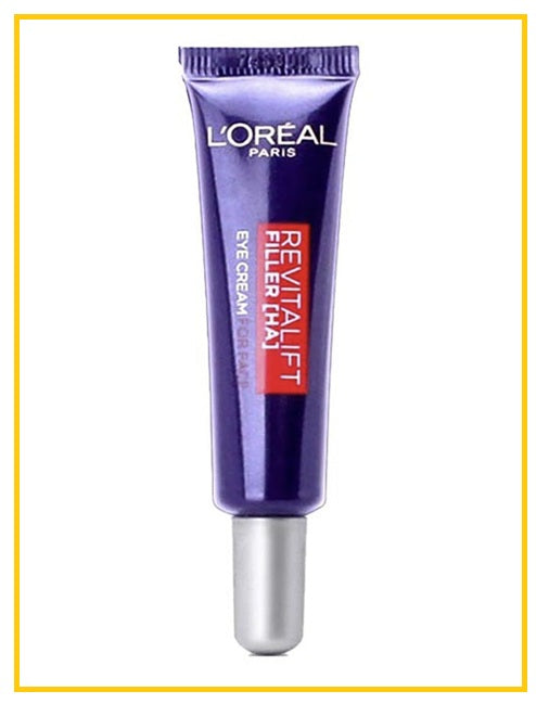 L'OREAL 歐萊雅紫熨斗眼霜 LOREAL PARIS REVITALIFT FILLER HA EYE CREAM FOR FACE 7.5ML
