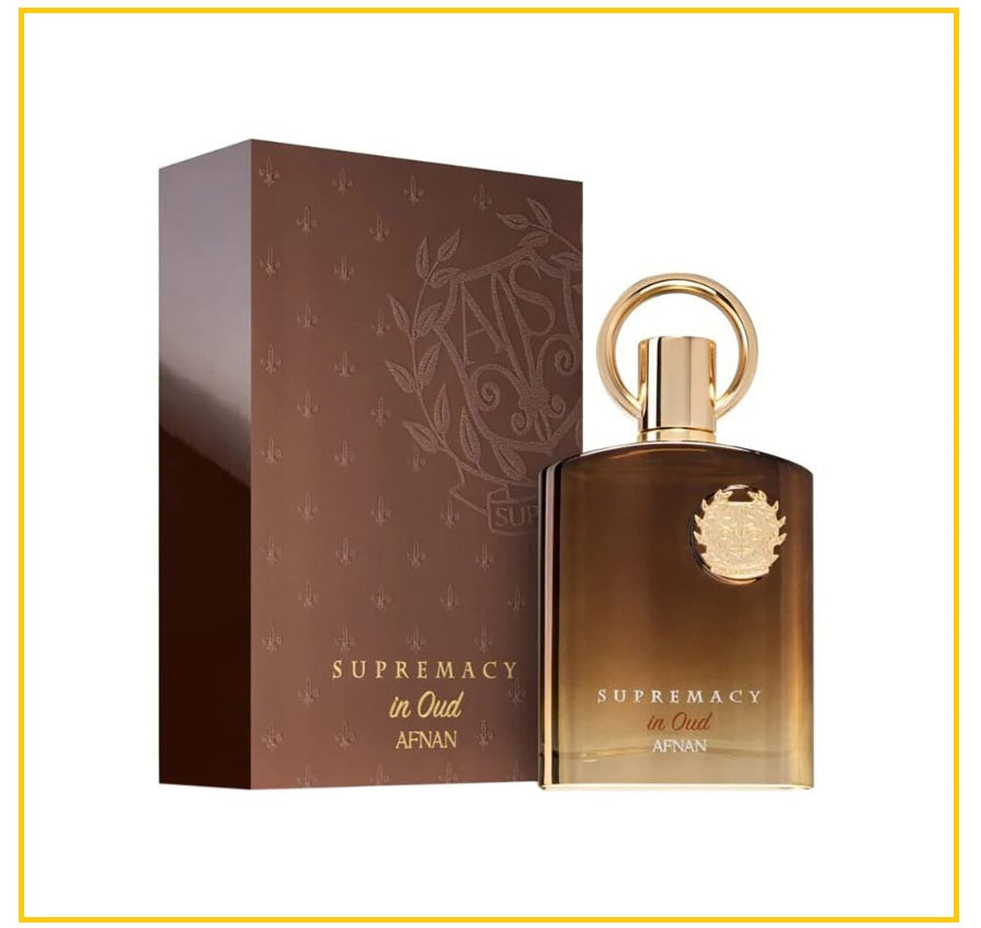 AFNAN 阿芙南至尊沉香濃香水 SUPREMACY IN OUD EXTRAIT DE PARFUM 100ML