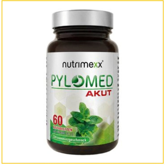 NUTRIMEXX 幽萃美免幽益生菌咀嚼片成人薄荷味60粒 PYLOMED AKUT 60CAPS