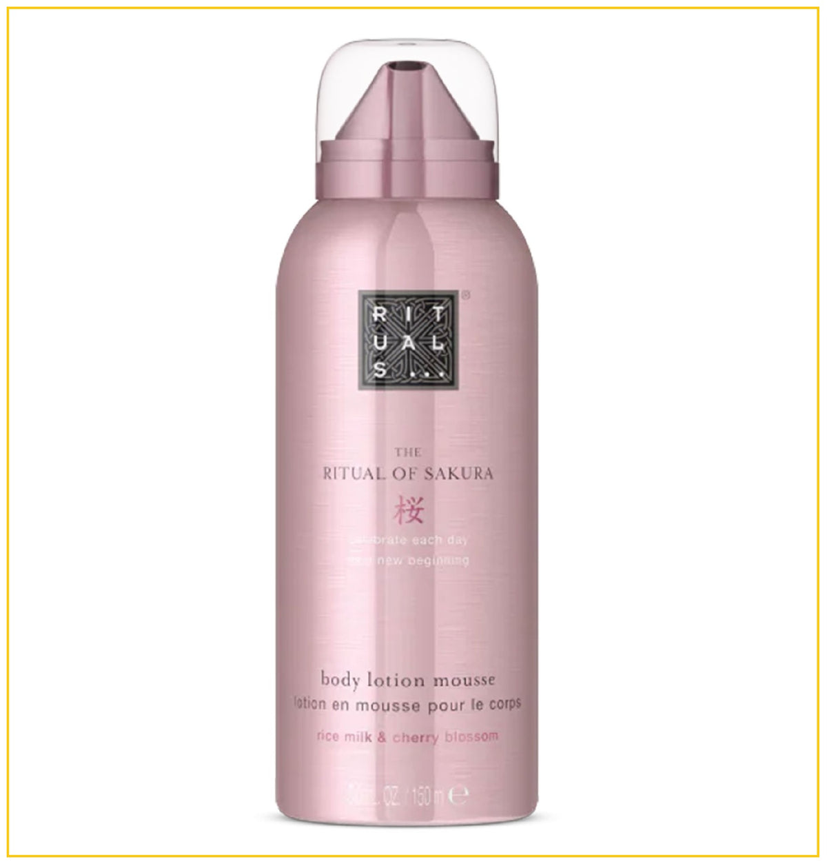 RITUALS 儀式櫻花儀式身體乳慕斯 THE RITUAL OF SAKURA BODY LOTION MOUSSE 150ML