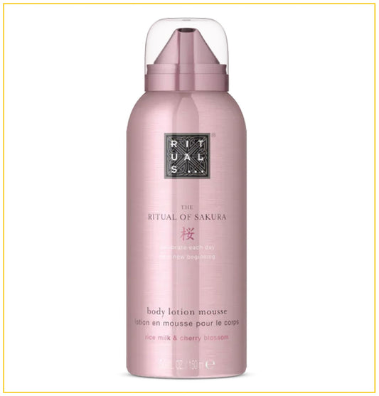 RITUALS 儀式櫻花儀式身體乳慕斯 THE RITUAL OF SAKURA BODY LOTION MOUSSE 150ML