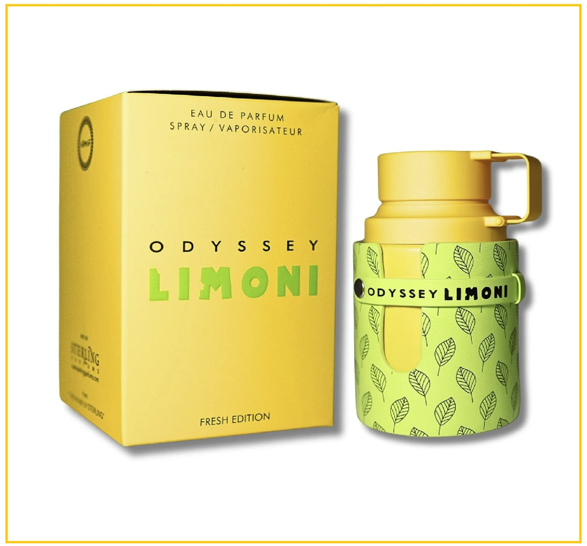 ARMAF 阿瑪芙奧德賽清新檸香濃香水 ODYSSEY LIMONI FRESH EDITION UNISEX EDP 100ML