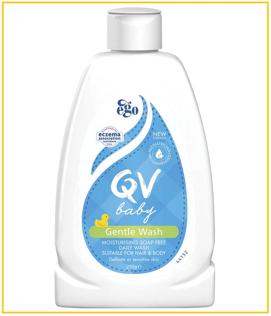 EGO QV 意高嬰兒二合一洗護露 BABY GENTLE WASH 250G