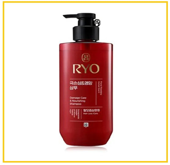 RYO 呂修護洗髮液(紅色受損髮質適用) RED DAMAGE CARE & NOURISHING SHAMPOO 480ML