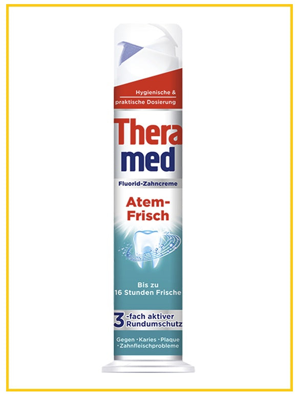 THERAMED Henkel Toothpaste, Green &amp; Fresh Scent, 100ml