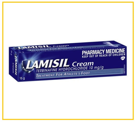 LAMISIL Australian Athlete's Foot Relief Itching Burning Scabbing Cream 15g