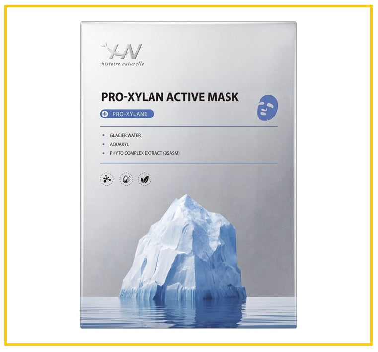 HN 荷諾冰河面膜5片 HISTOIRE NATURELLE PRO-XYLAN ACTIVE MASK 5 SHEETS