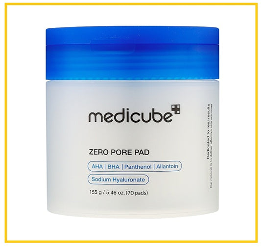 MEDICUBE 美蒂秋芙零毛孔棉片70片 ZERO PORE PAD 2.0 70PCS