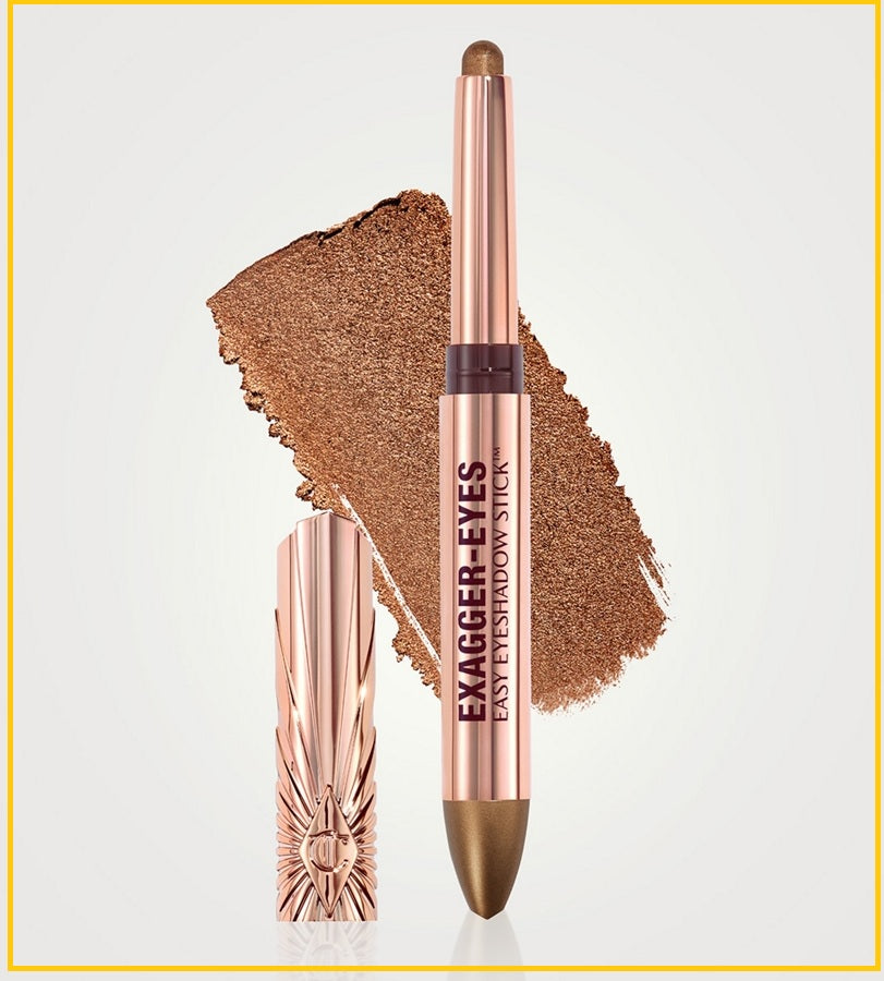 CHARLOTTE TILBURY 夏洛特眼影棒 CT EXAGGER-EYES WATERPROOF EYESHADOW STICK #AMBER HAZE / #BRONZED GARNET 1.6G