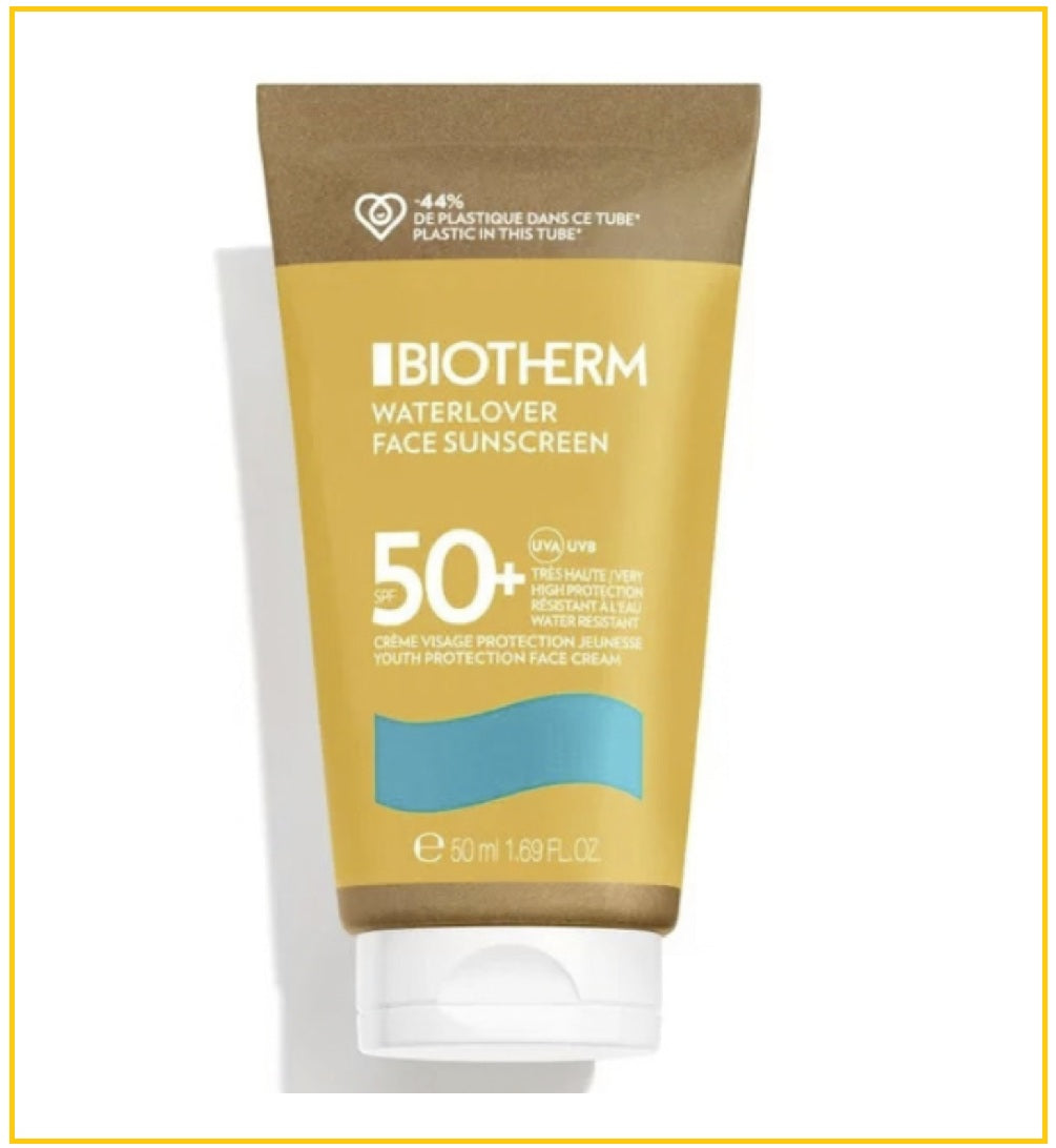 BIOTHERM 碧歐泉臉部防曬乳 WATERLOVER FACE SUNSCREEN SPF 50+ 50ML