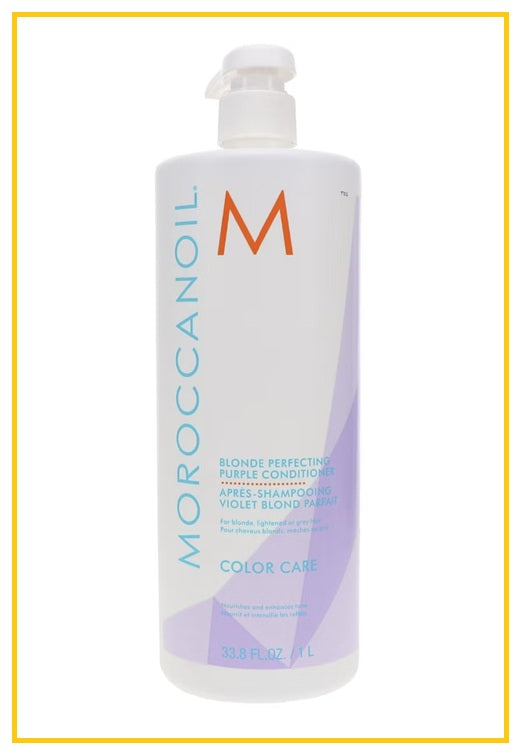 MOROCCANOIL 摩洛哥油紫色護髮素 BLONDE PERFECTING PURPLE CONDITIONER 1000ML