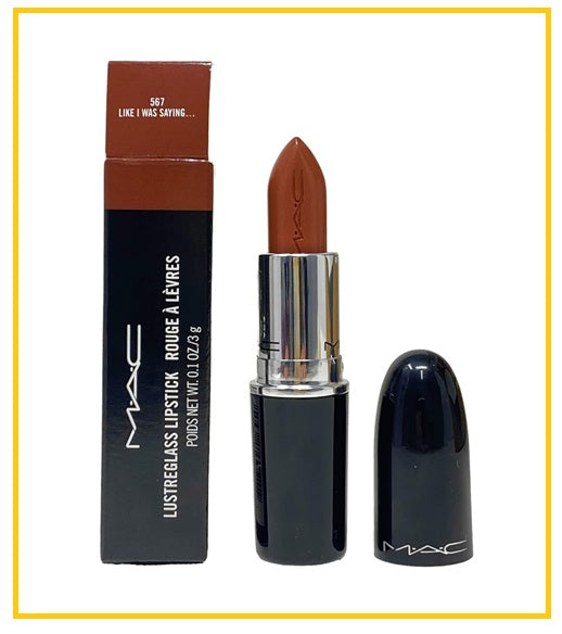 MAC Lustreglass Lipstick #508 / #510 / #520 / #522 / #540 / #554 / #565 / #567 / #569 / #570 3G