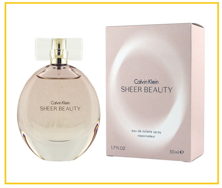 CALVIN KLEIN 凱文克萊純淨雅緻女士淡香水 CK SHEER BEAUTY FOR WOMEN EDT 50ML / 100ML