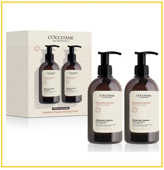 L'OCCITANE 歐舒丹草本強韌洗髮精兩件套裝 LOCCITANE INTENSIVE REPAIR SHAMPOO DUO SET