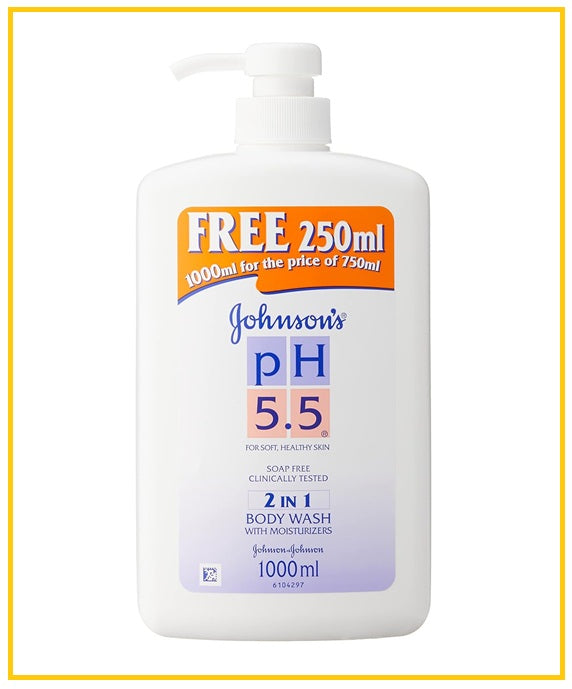 JOHNSON'S 強生二合一沐浴露 2 IN 1 PH 5.5 BODYWASH 1000ML