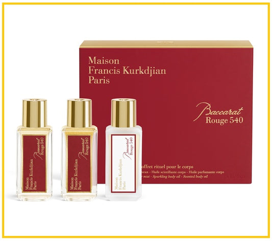MAISON FRANCIS KURKDJIAN 庫爾吉安香水三件套裝 MFK BACCARAT ROUGE GIFT DUO SET 35ML X3