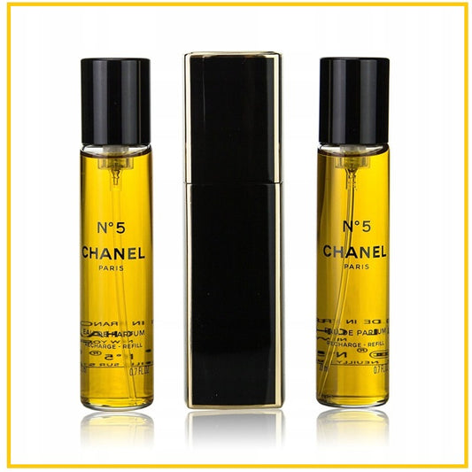 CHANEL NO. 5 EAU DE PARFUM DUO SET 20ML X3