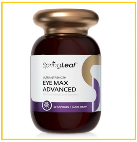 SPRINGLEAF 綠芙高含量7合1護眼靈60粒 ULTRA STRENGTH EYE MAX ADVANCED 60 CAPSULES