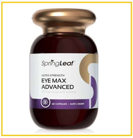 SPRINGLEAF ULTRA STRENGTH EYE MAX ADVANCED 60 CAPSULES