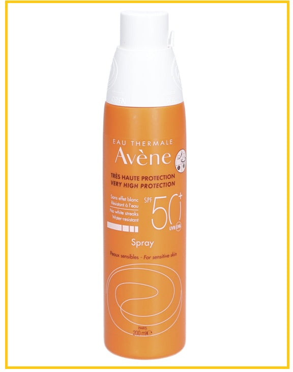 AVENE 雅漾成人防曬噴霧 SENSITIVE SKIN SPRAY SPF 50+ 200ML