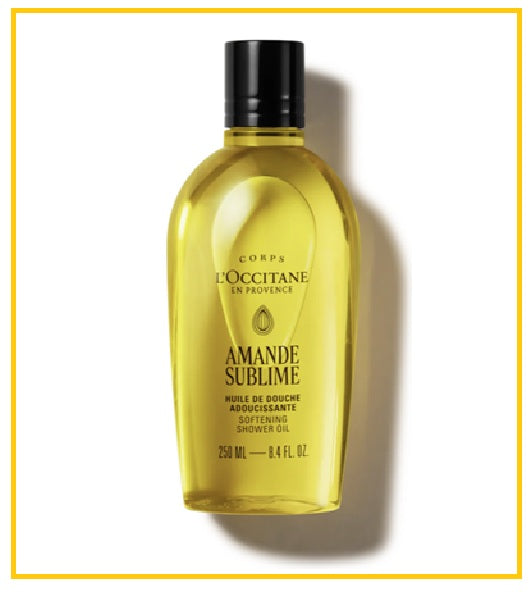 L'OCCITANE 歐舒丹甜扁桃沐浴油 LOCCITANE ALMOND SOFTENING SHOWER OIL 250ML / 500ML