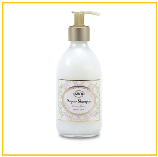 SABON 以色列翠綠玫瑰洗髮精洗頭水 REPAIR SHAMPOO GREEN ROSE 290ML