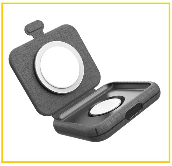 MOMAX 折疊二合一無線充電器 Q.MAG GO 2-IN-1 MAGSAFE WIRELESS CHARGER 15W UD30MFIE