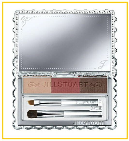 JILL STUART 吉爾斯圖爾特三色眉粉 NUANCE BROW PALETTE #06 RED SHADE 3G