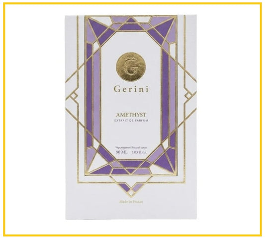 GERINI 杰日尼水晶系列紫水晶濃香水 CRYSTAL AMETHYST EXTRAIT DE PARFUM 90ML