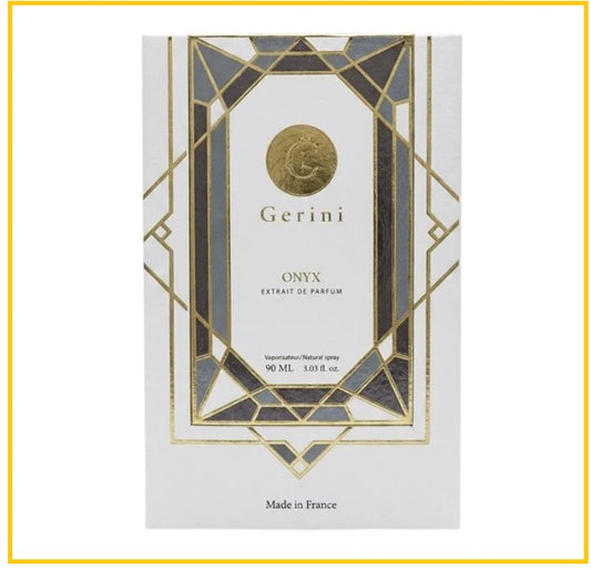 GERINI 杰日尼水晶系列黑瑪瑙濃香水 CRYSTAL ONYX EXTRAIT DE PARFUM 90ML