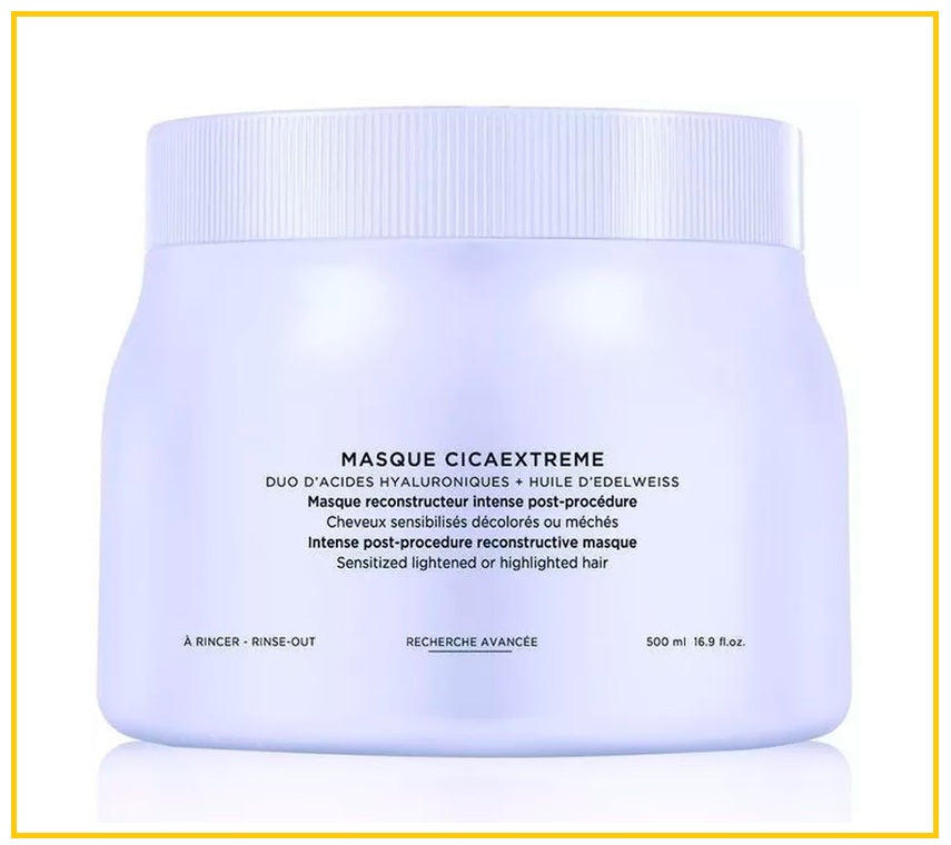 KERASTASE 卡詩玻尿酸水光護色髮膜 BLOND ABSOLU MASQUE CICAEXTREME MASK 500ML