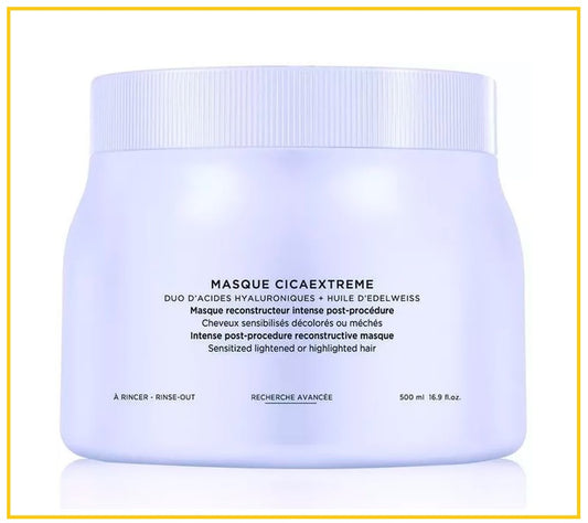 KERASTASE 卡詩玻尿酸水光護色髮膜 BLOND ABSOLU MASQUE CICAEXTREME MASK 500ML