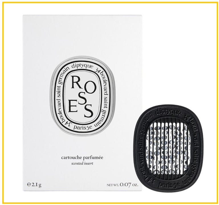 DIPTYQUE 蒂普提克車載玫瑰香薰(補充裝) SCENTED INSERT ROSES 2.1G