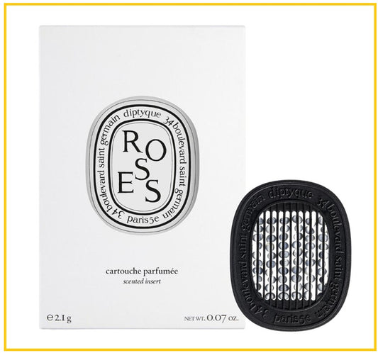 DIPTYQUE 蒂普提克車載玫瑰香薰(補充裝) SCENTED INSERT ROSES 2.1G