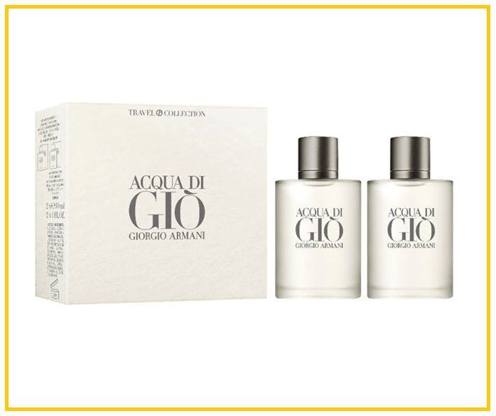 GIORGIO ARMANI 阿瑪尼寄情男士淡香水兩件套裝 ACQUA DI GIO HOMME EAU DE TOILETTE DUO SET